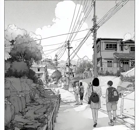 《雾中来信》漫画封面
